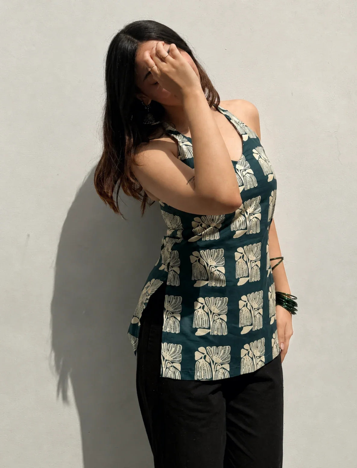 Kana Halter Neck Kurti
